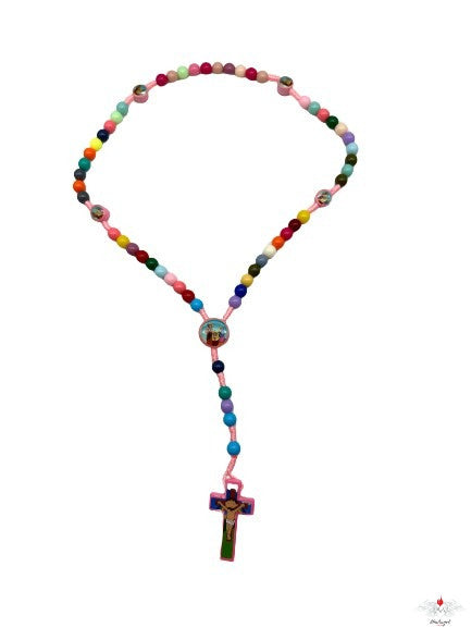 Rosario bambino multicolore