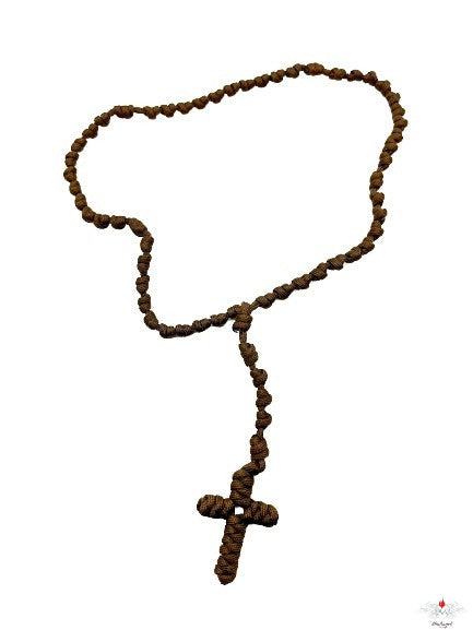 Rosario nodi su corda cerata