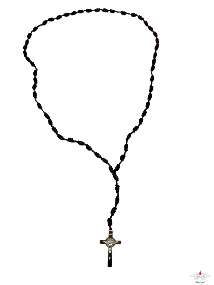 Rosario corda con nodi Francescani