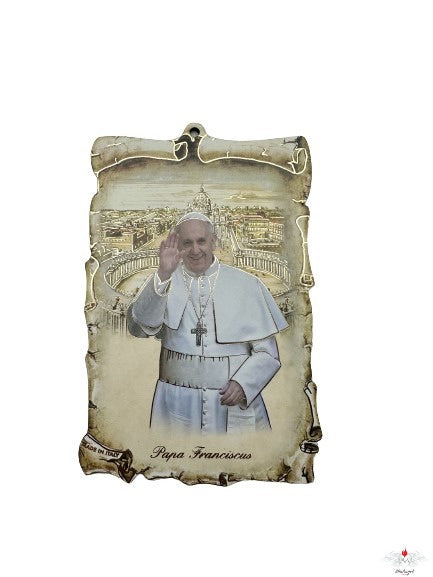 Quadretto Papa Francesco