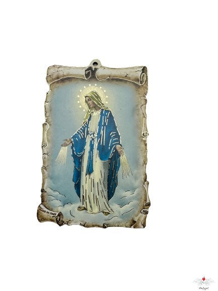 Quadretto Madonna miracolosa