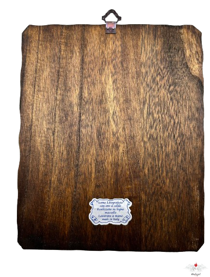 Quadro in legno Padre Pio